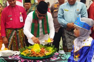 HUT Ke-24 Desa Lalang Kabung, dinilai syarat Kepentingan Caleg Tertentu.