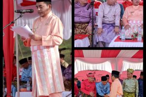 HUT Provinsi Riau ke-67 Tahun Wabup H. Nasarudin Sampaikan Pidato Gubri. 