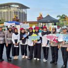 10 Hari Jelang Pilkada Riau 2024, Tim Cooling System Ditlantas Polda Riau Edukasi Warga di CFD Pekanbaru